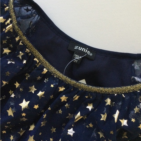 ZUNIE DRESS WITH STARS 2years - Picture 3 of 4